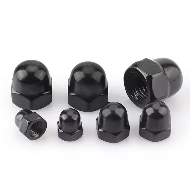 sotoolstop Store M6 Black Acorn Cap Nuts, M6-1.0 Black Acorn Nut Stainless Steel 18-8(304), 20Pcs-Pack - Image 3